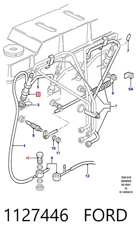 Топливные форсунки 1127446 Ford