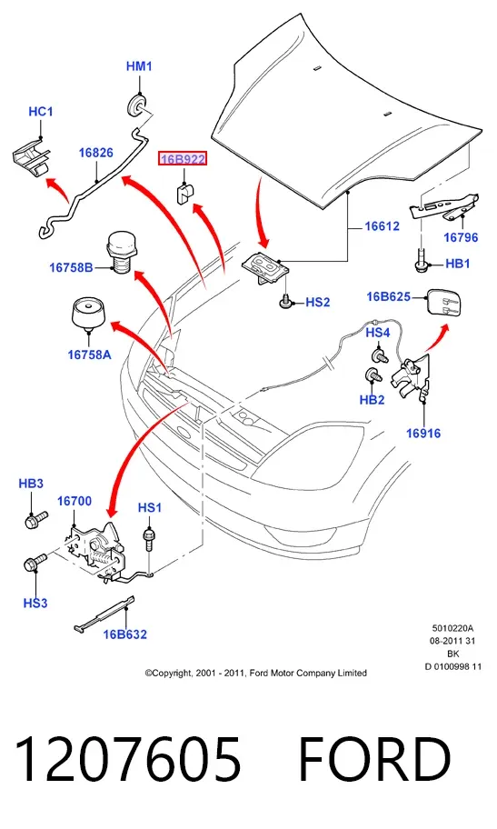  1207605 Ford