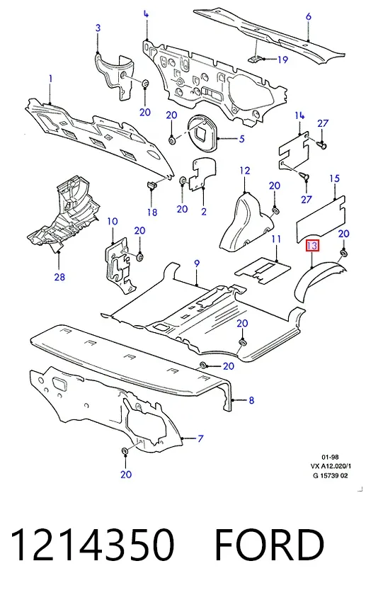  1214350 Ford