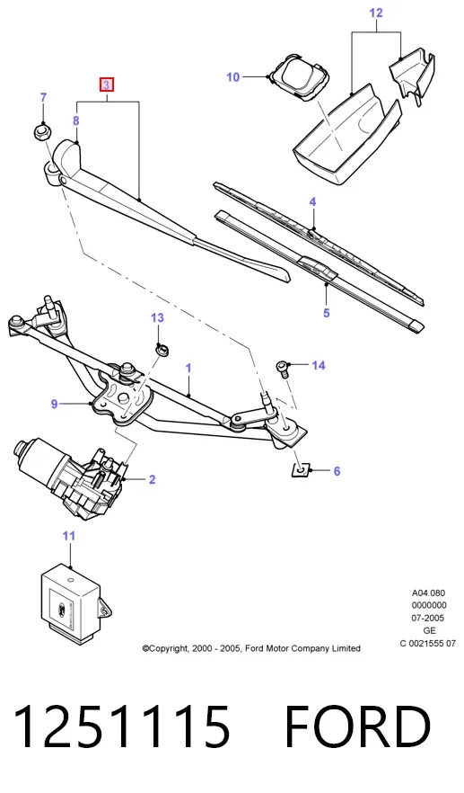  1251115 Ford