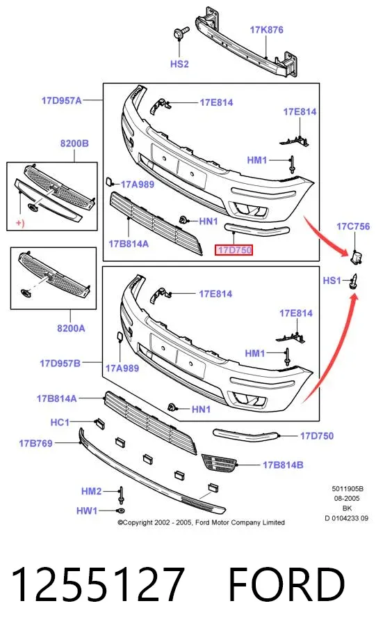  1255127 Ford