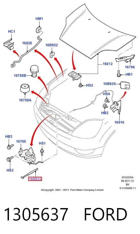  1305637 Ford