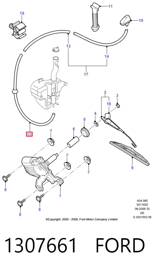  1307661 Ford