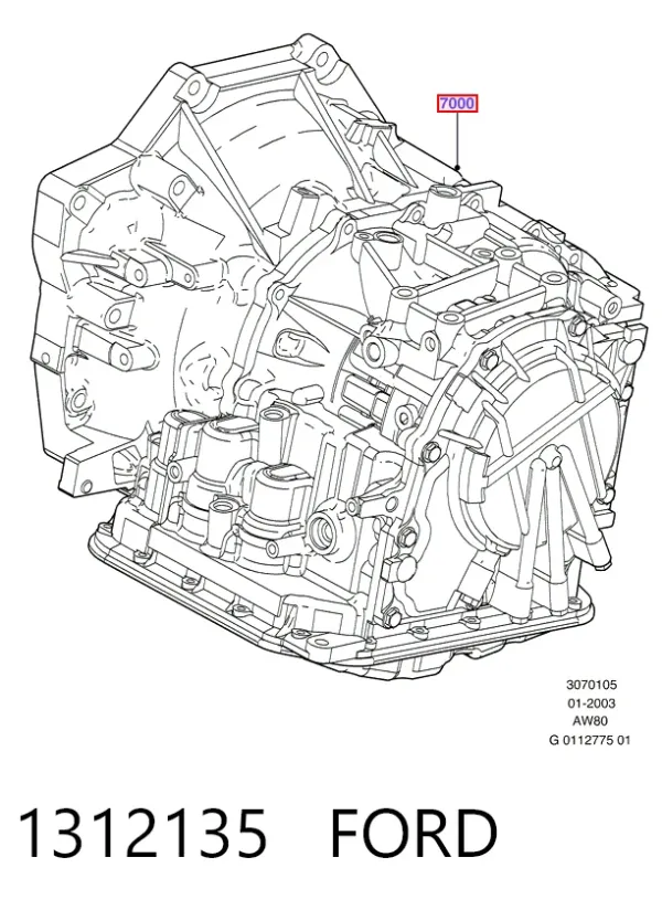 АКПП 1312135 Ford