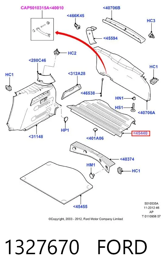  1327670 Ford