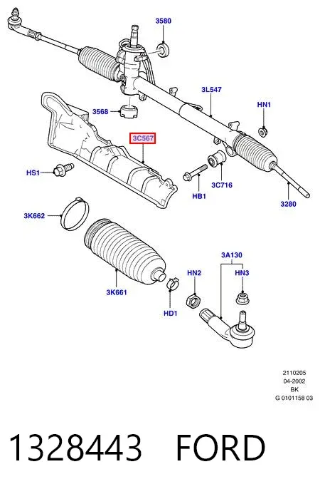  1328443 Ford