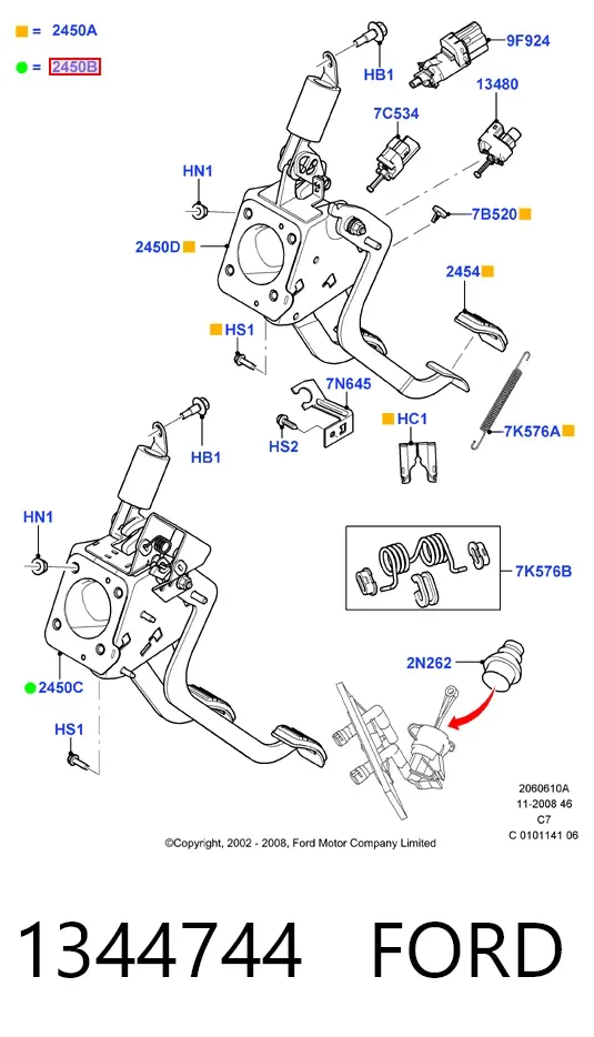  1344744 Ford