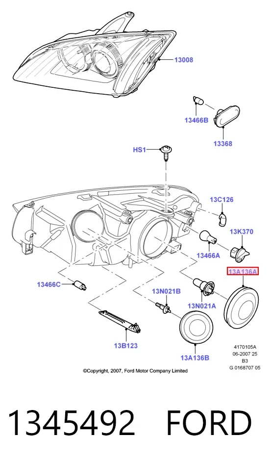  1345492 Ford