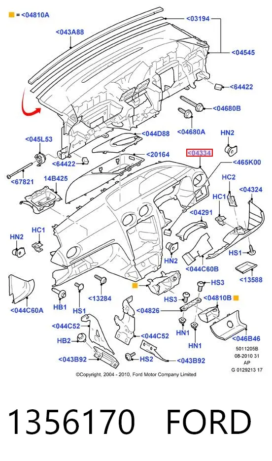  1356170 Ford