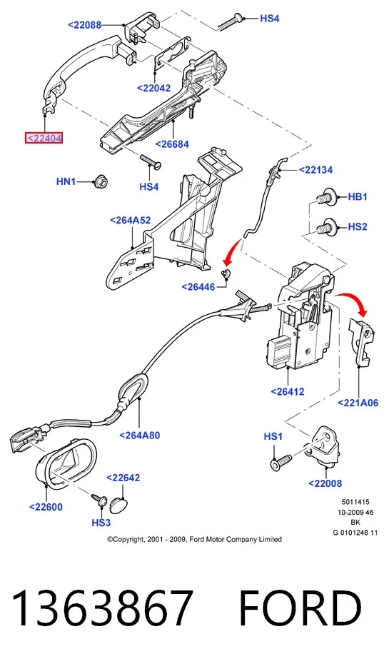  1363867 Ford