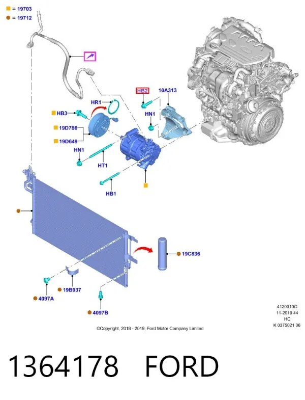 1364178 Ford