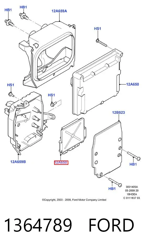  1364789 Ford