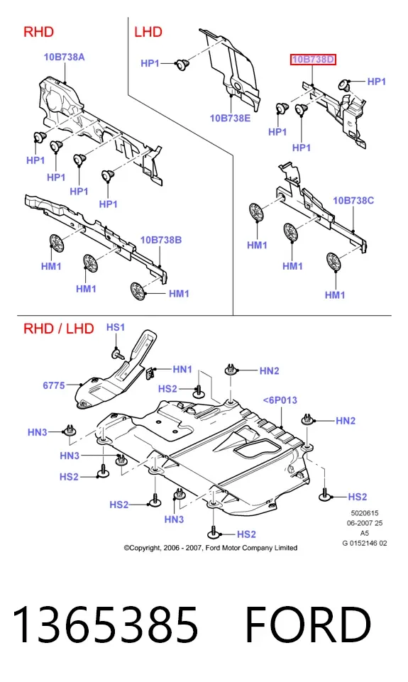  1365385 Ford