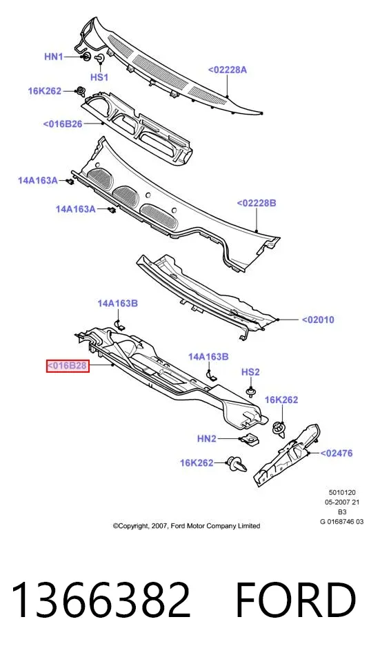  1366382 Ford