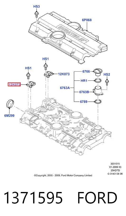 Датчик распредвала 1371595 Ford