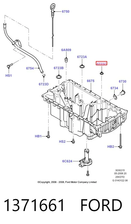  1371661 Ford