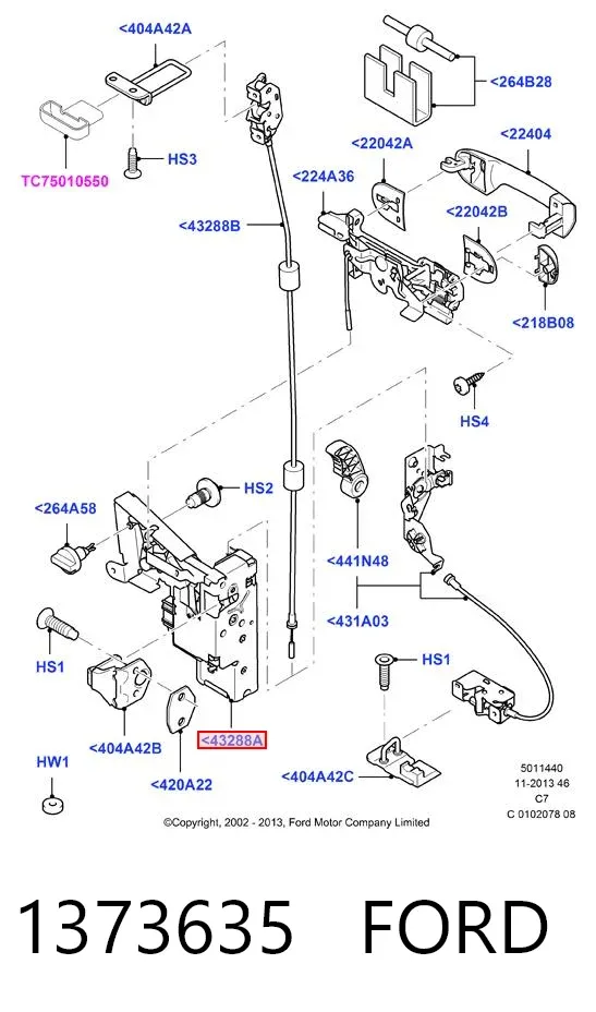  1373635 Ford