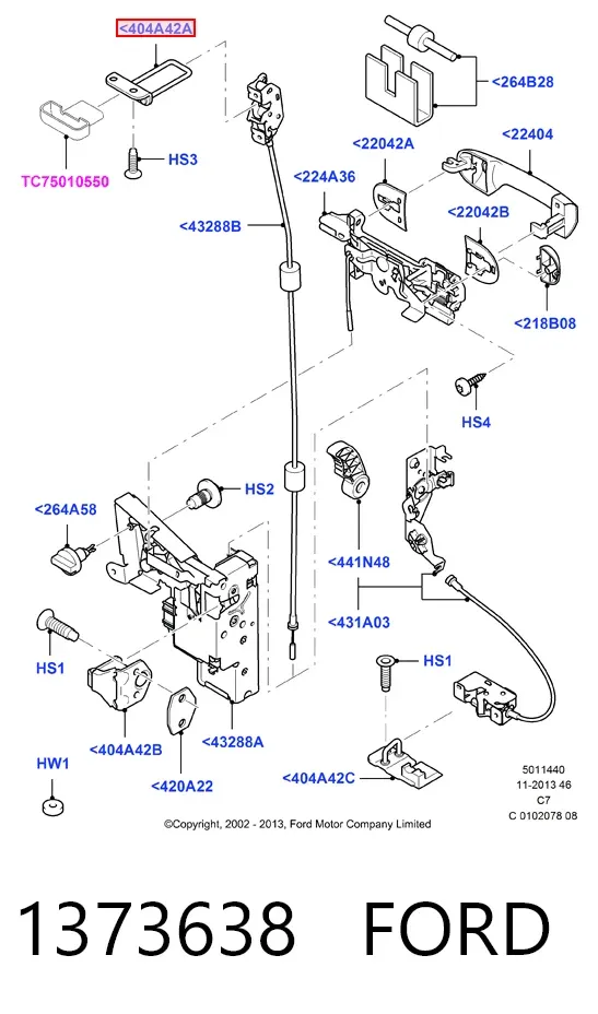  1373638 Ford
