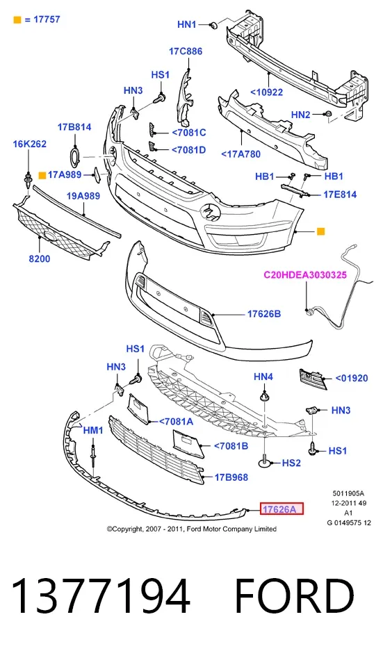  1377194 Ford