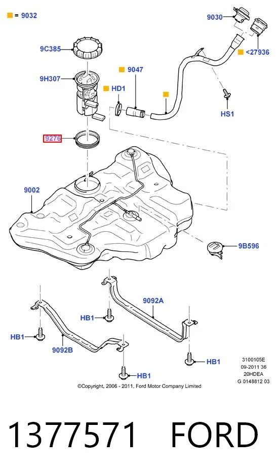  1377571 Ford