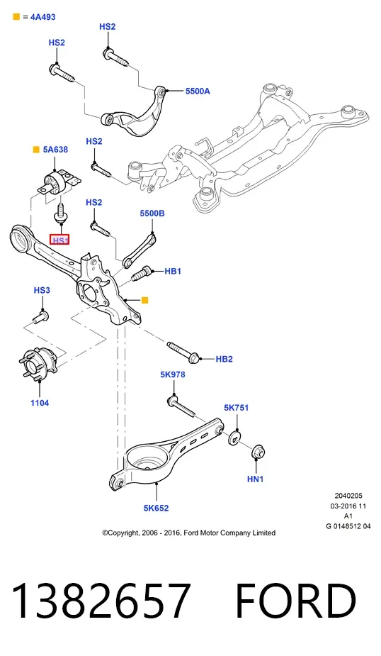  1382657 Ford