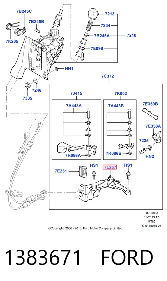  1383671 Ford