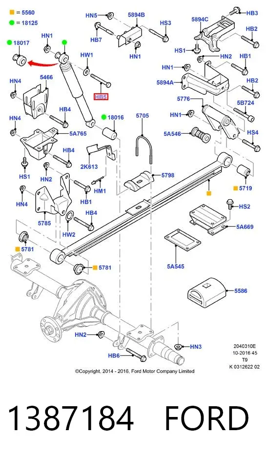  1387184 Ford
