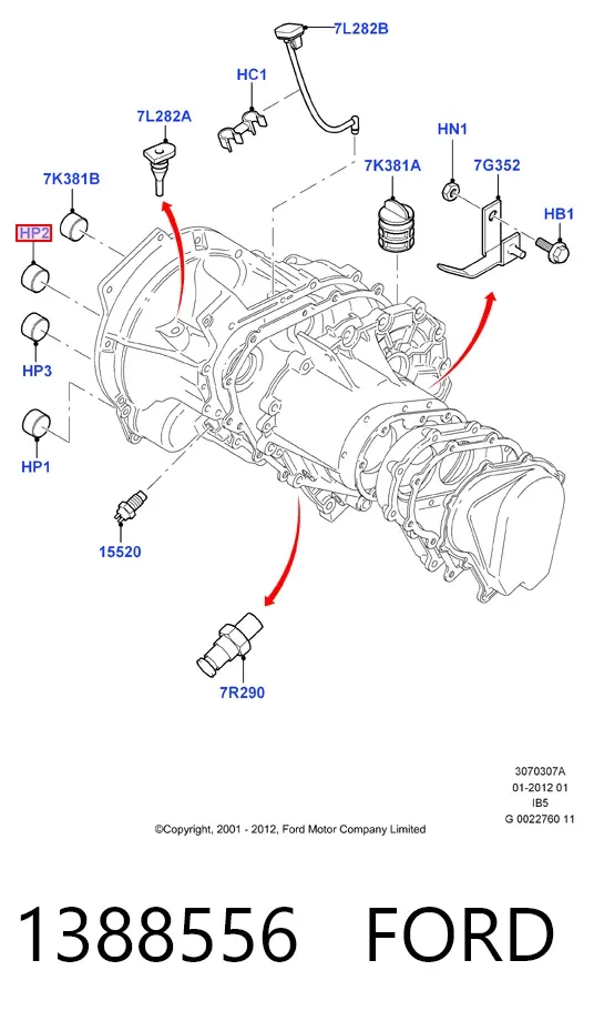  1388556 Ford