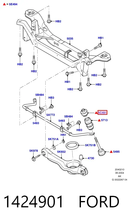  1424901 Ford