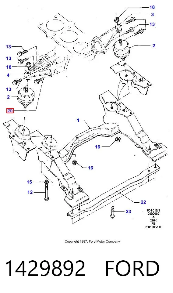  1429892 Ford