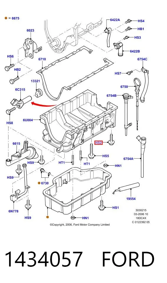  1434057 Ford