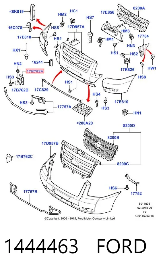  1444463 Ford