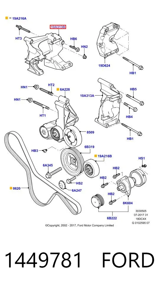  1449781 Ford
