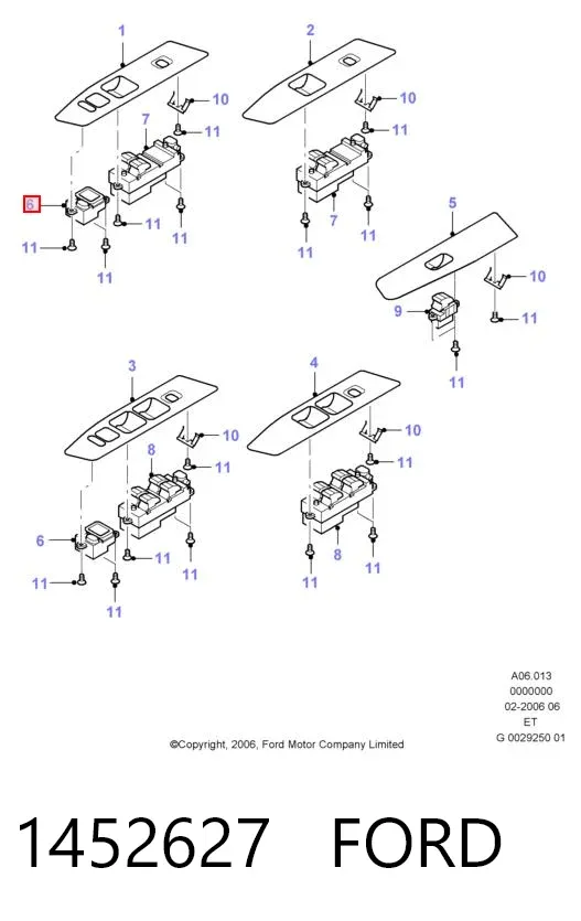  1452627 Ford