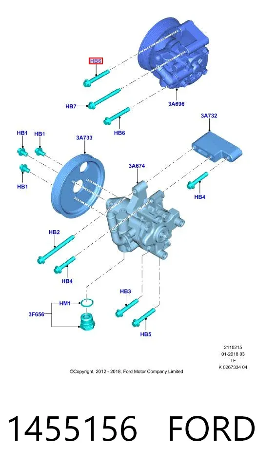 1455156 Ford
