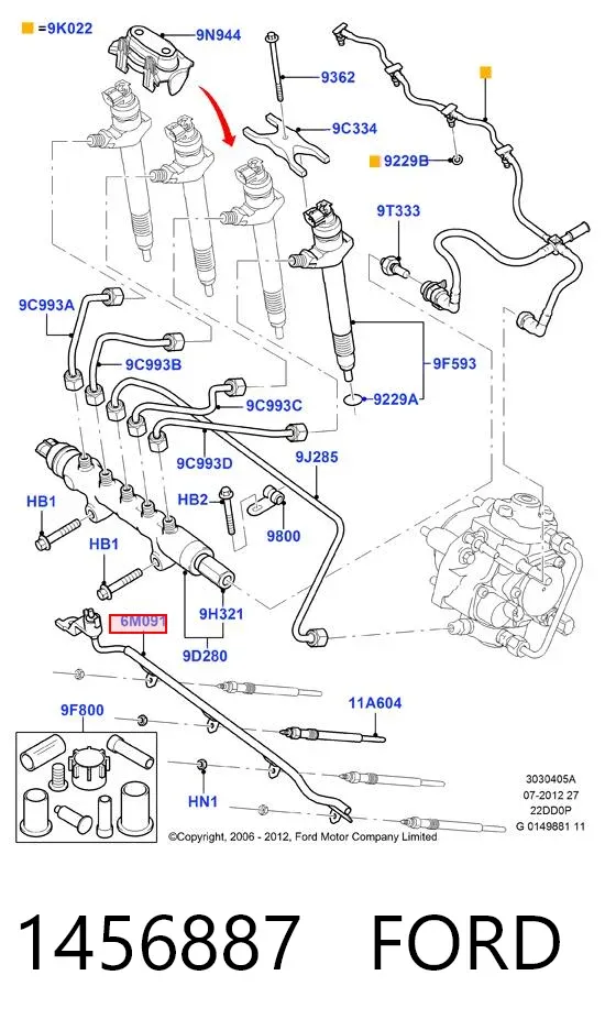  1456887 Ford