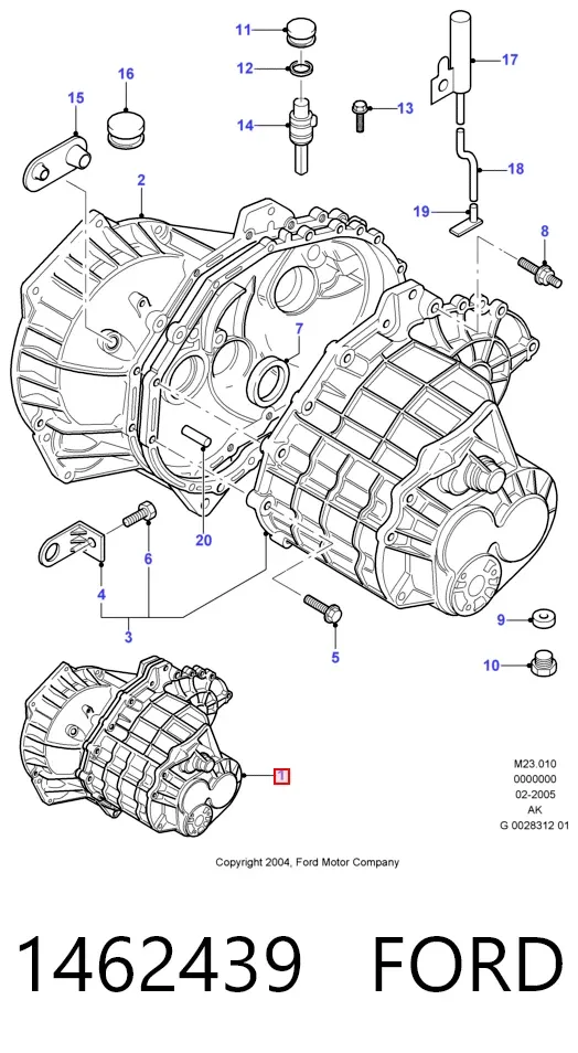 КПП Ford Mondeo III