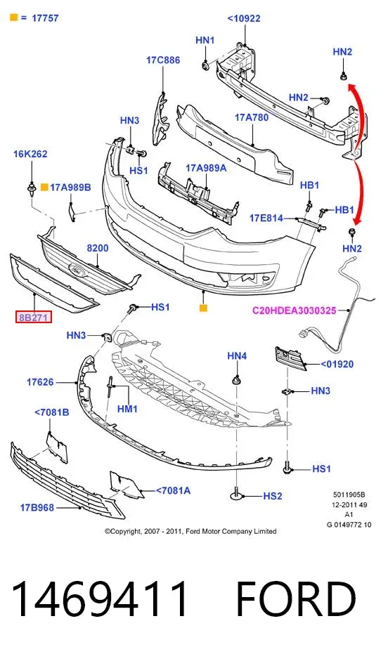  1469411 Ford