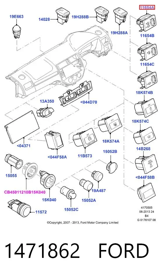  1471862 Ford