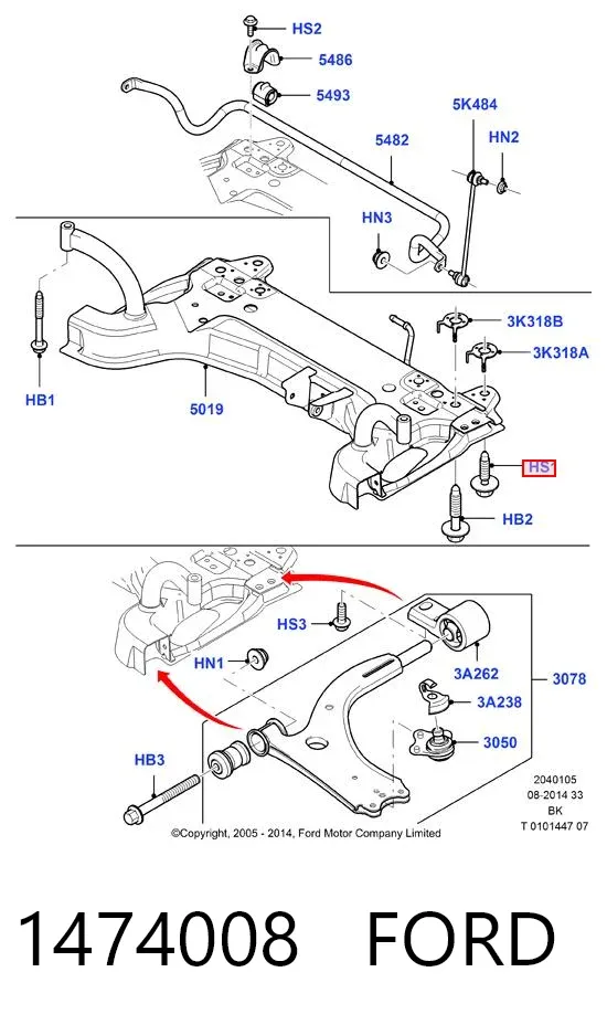  1474008 Ford