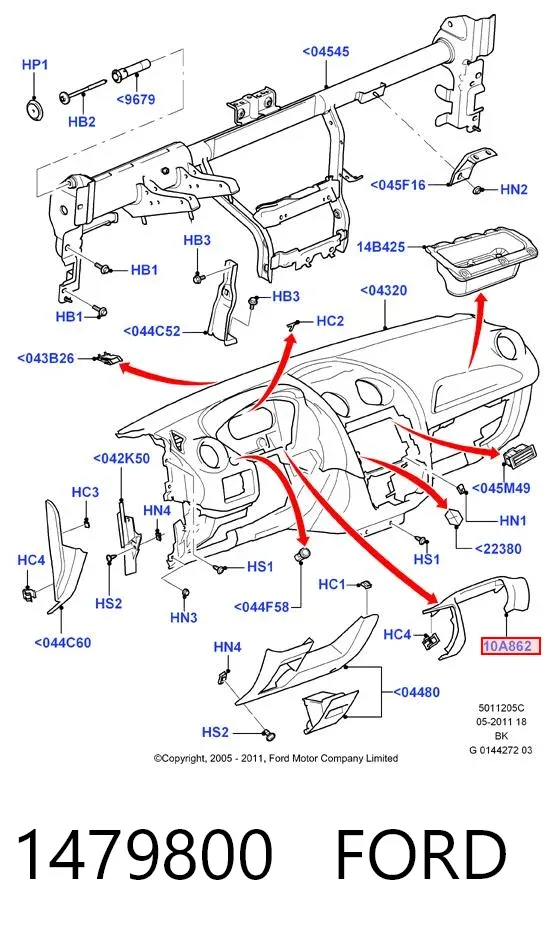  1479800 Ford