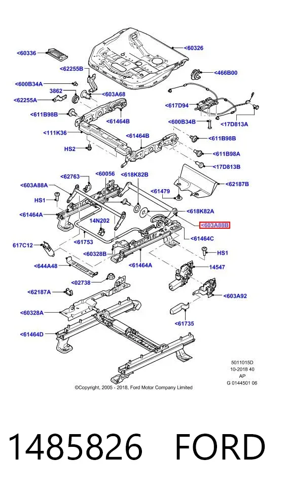  1485826 Ford