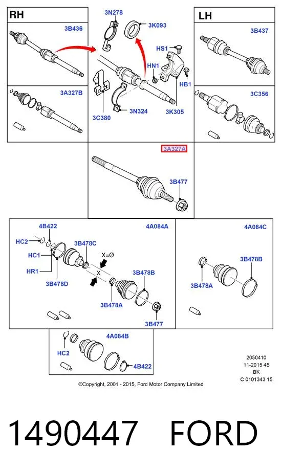  1490447 Ford