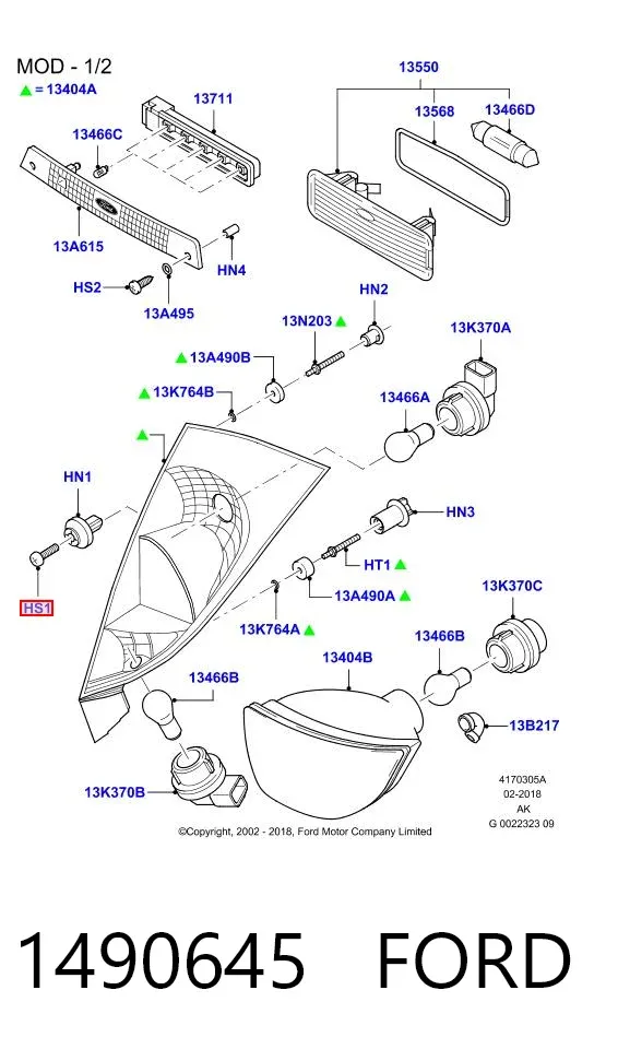  1490645 Ford