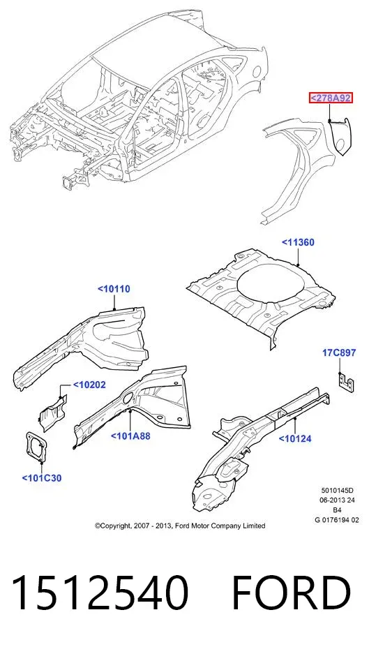  1512540 Ford
