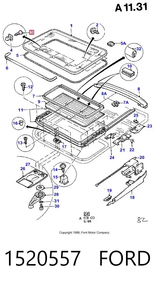  1520557 Ford