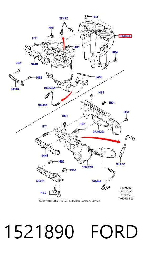 Компрессор кондиционера 1521890 Ford