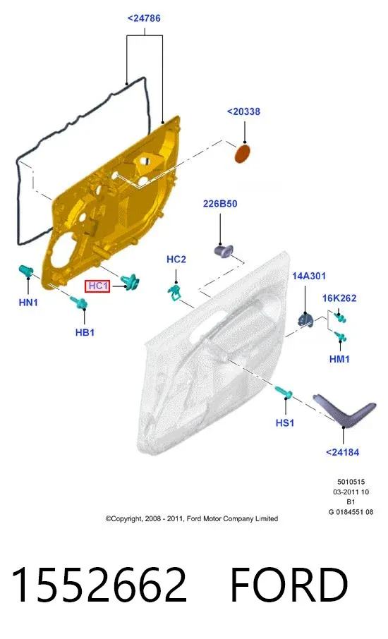  1552662 Ford