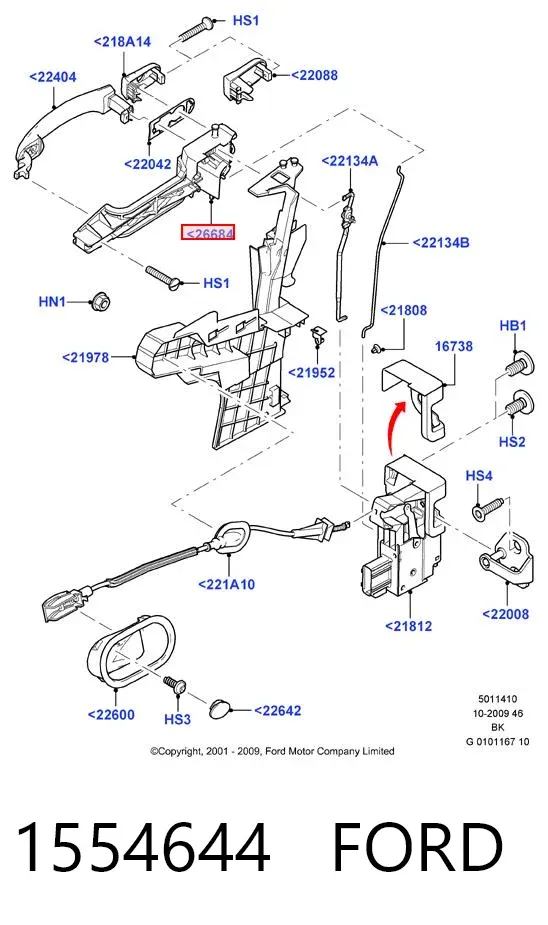  1554644 Ford