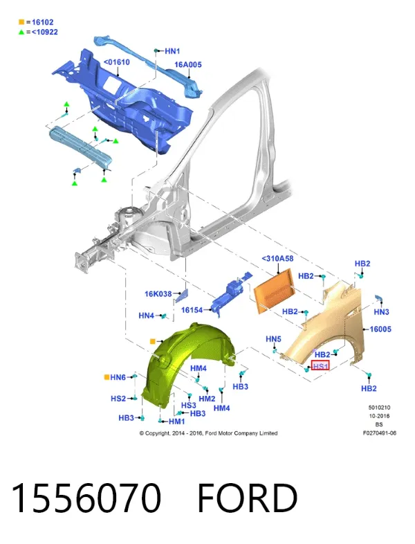  1556070 Ford